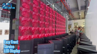 Màn hình LED trong nhà: Dịch vụ phía trước & Cài đặt dễ dàng