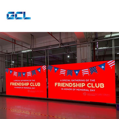 Cài đặt cố định P1.95mm Bức tường video LED trong nhà 500 * 1000mm 500 * 750mm Độ nét cao