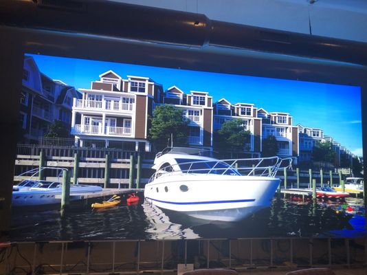 P2.5mm P0.93mm COB LED Video Wall 600 * 337.5mm cho màn hình nội thất 4.2Kg / panel