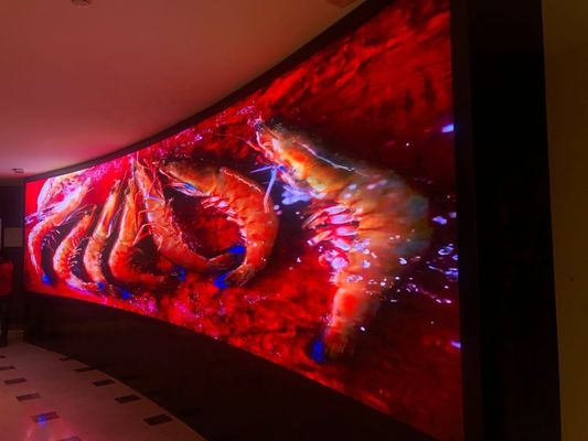 Màn hình hiển thị LED HD điện tử lớn thương mại với kích thước bảng điều khiển 640 * 480mm