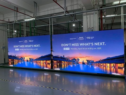 GCL Phòng hội nghị Nội thất màn hình hiển thị màn hình đầy màu LED Video Wall Dễ lắp đặt màn hình biển số
