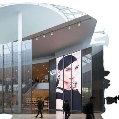 GCL Indoor Curtain Transparent LED Wall Cho quảng cáo ga tàu điện ngầm