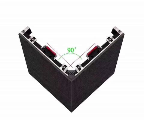 Độ sáng cao 90 độ góc quảng cáo ngoài trời màn hình LED với 10000h tuổi thọ