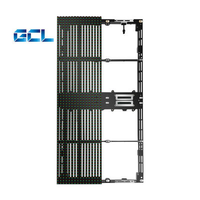 500 * 1000mm Kích thước bảng điều khiển ngoài trời màn hình LED trong suốt rèm LED Video Mesh