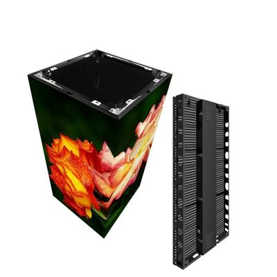 250x500mm Kích thước mô-đun ngoài trời P10.42 màn hình LED lý tưởng cho việc lắp đặt cố định ngoài trời