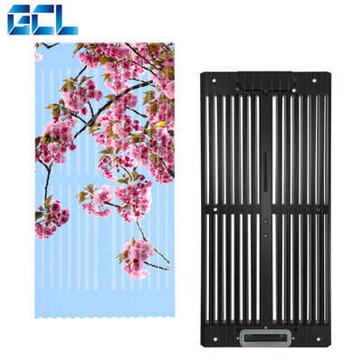 P10 LED tường video trong suốt với góc nhìn 120 độ 10000 giờ tuổi thọ