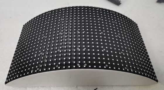Màn hình LED cố định ngoài trời cong linh hoạt tròn P 4/P5.7 Phương pháp Màn hình ngoài trời