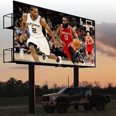 GCL P10 Full Color LED Digital Signage Display Mesh LED Display với thiên thần nhìn rộng