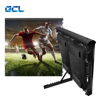 Thép Cabinet P10 Stadium Perimeter LED Display E Sports Display Screen Đối với sân vận động bóng đá lớn