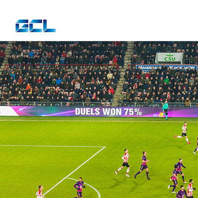 Thép Cabinet P10 Stadium Perimeter LED Display E Sports Display Screen Đối với sân vận động bóng đá lớn