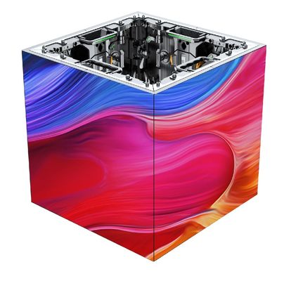500x500mm ngoài trời thuê màn hình LED tường P3.91 liền mạch ghép LED màn hình video sân khấu nền LED Pane