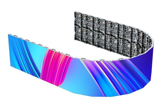 500x500mm ngoài trời thuê màn hình LED tường P3.91 liền mạch ghép LED màn hình video sân khấu nền LED Pane