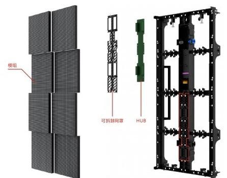 Màn hình hiển thị HD cao tốc độ làm mới cao cho cài đặt cố định trong nhà