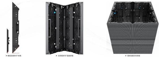 Bức tường video LED trong nhà 500 * 1000mm P1.95mm P2.5mm độ nét cao cho cài đặt cố định