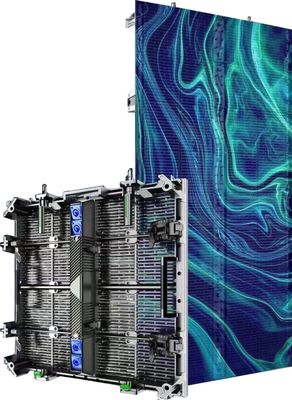 Gmesh-R 500 * 500mm P3.9 Bên ngoài Màn hình màn hình LED trong suốt rèm LED Video Mesh
