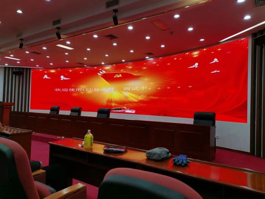 Dễ cài đặt màn hình LED cố định trong nhàP0.9mm P1.2mm P1.5mm màn hình màn hình LED lớn trong nhà Video Wall