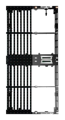 Full Color P25-31.25mm Grille Màn hình hiển thị LED trong suốt cho quảng cáo ngoài trời IP65 500 * 1000mm Độ sáng cao