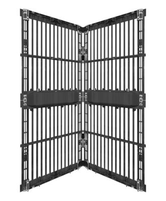 Full Color P25-31.25mm Grille Màn hình hiển thị LED trong suốt cho quảng cáo ngoài trời IP65 500 * 1000mm Độ sáng cao