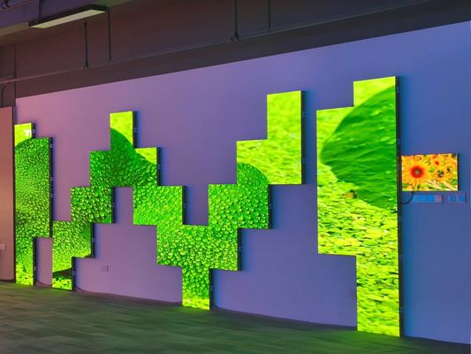 Ultra Slim Indoor Fixed LED Video Wall với Dịch vụ bảo trì phía trước 500 * 750mm 500 * 1000mm LED Panel