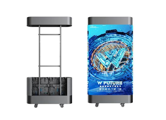Màn hình LED cho thuê ngoài mới nhất P1.5625 P1.953 P2.6 Mm 7680 Hz Panel Curved Shape Screen For Stage Show Event and Outdoor advertising machine