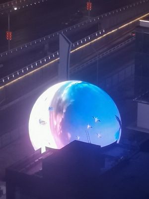 Màn hình LED hình cầu ngoài trời P4: Sự tích hợp độc đáo của hiệu ứng hiển thị và công nghệ cấu trúc để tạo ra một trải nghiệm tuyệt vời từ mọi góc độ!