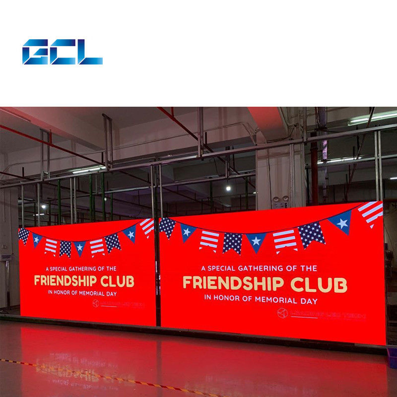 Cài đặt cố định P1.95mm Bức tường video LED trong nhà 500 * 1000mm 500 * 750mm Độ nét cao