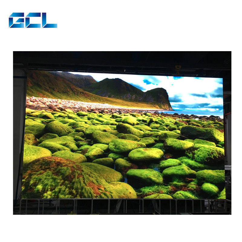 600 * 337.5mm HD Indoor Fixed LED Display Die Casting Aluminum Narrow Pixel Pitch LED Display