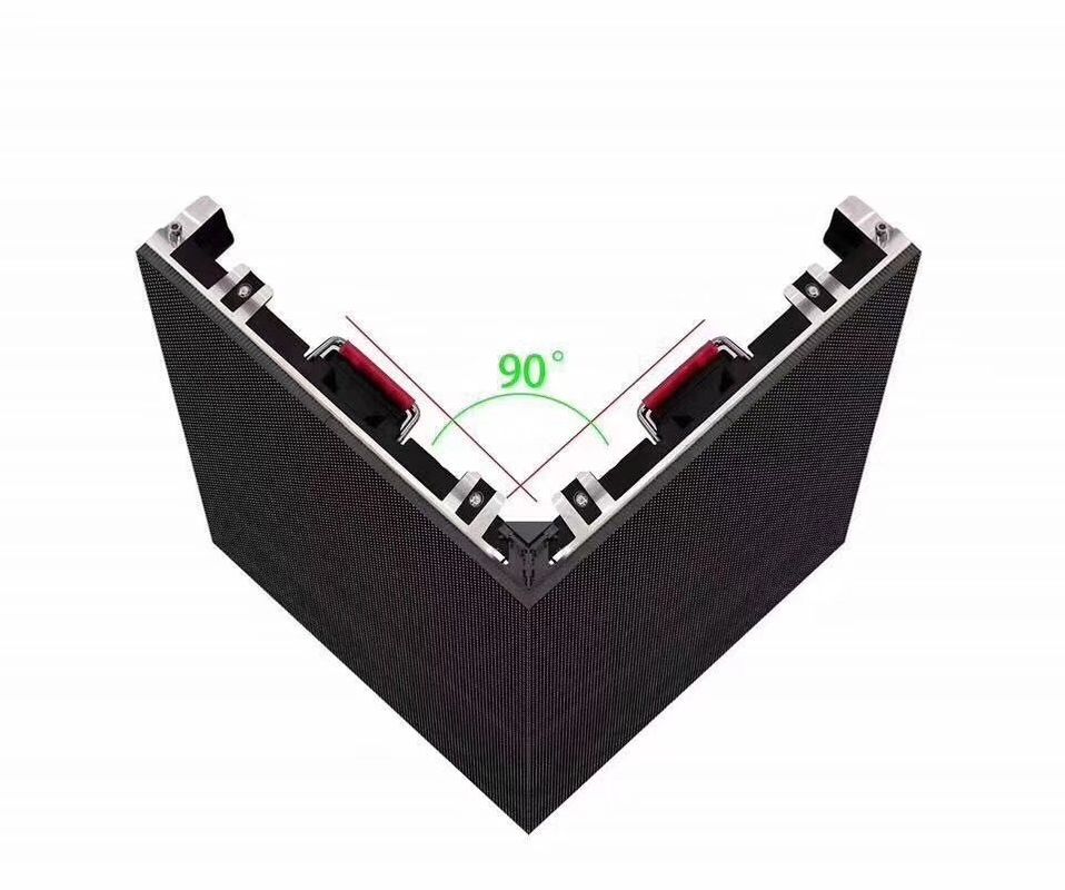 Độ sáng cao 90 độ góc quảng cáo ngoài trời màn hình LED với 10000h tuổi thọ