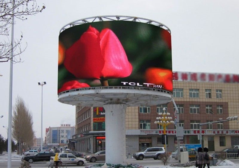 Bảng hiển thị LED cố định ngoài trời kỹ thuật số phân tán nhiệt nhanh với nhiều phương pháp lắp đặt