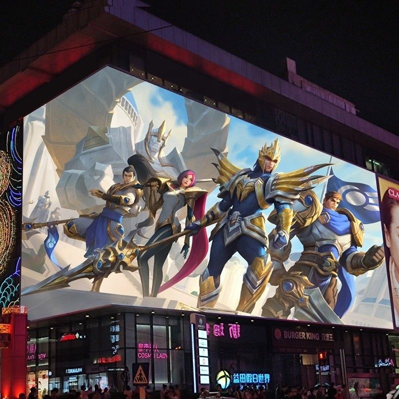 GCL P10 DIP Photo Media Outdoor LED Display Board với màn hình cảm ứng dung lượng