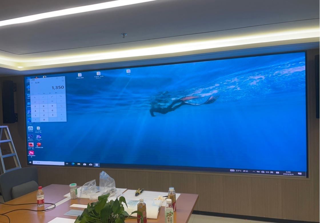 P1.2 P1.5 P1.8P 2.0 góc nhìn rộng màn hình LED trong nhà dễ cài đặt Led Video Wall