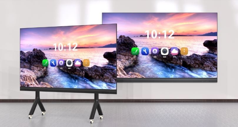 Phòng hội nghị màn hình hiển thị LED lớn Full Front Service Matte Black Screen COB P0.9mm P1.2mm
