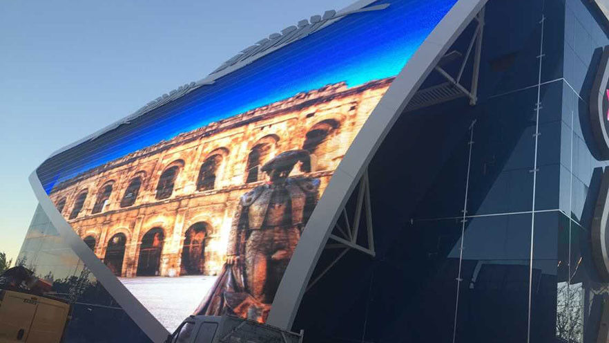 High Precision Transparent LED Display BoardP10.4mm P15.6 25mm cho quảng cáo