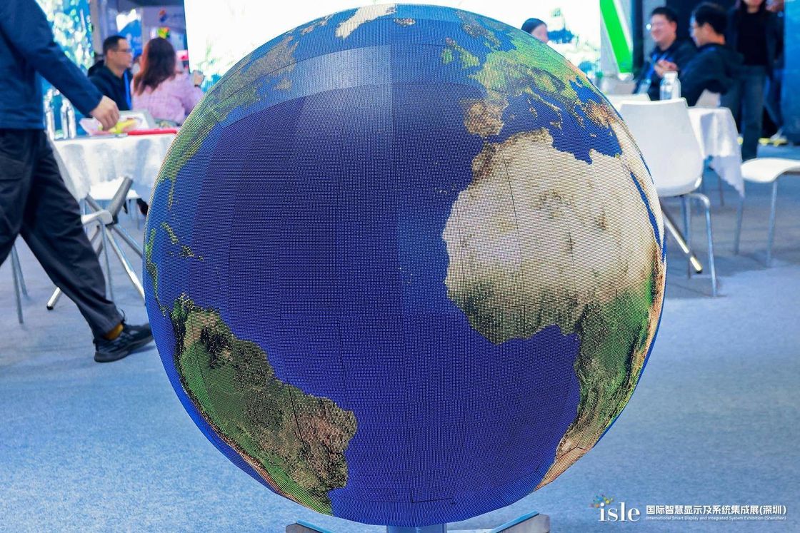 P2.0mm LED Spherical Screen Series 360 độ Full View kích thước màn hình có thể được tùy chỉnh