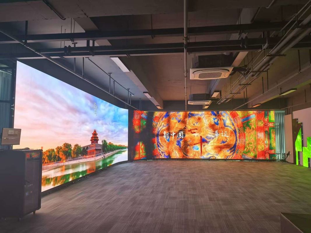 Ultra Slim Indoor Fixed LED Video Wall với Dịch vụ bảo trì phía trước 500 * 750mm 500 * 1000mm LED Panel