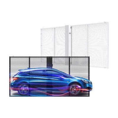 Nội thất P3.9 Độ minh bạch cao Ultra Thin Transparent màn hình LED Music Video Wall