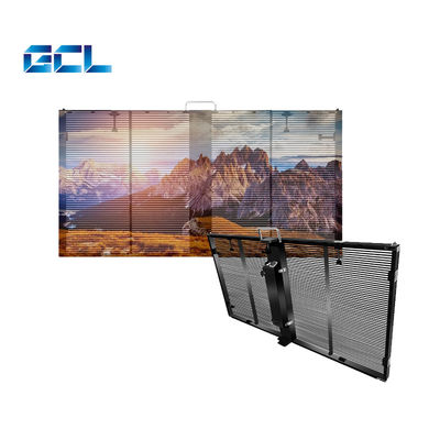 Giá tốt. Màn hình video rõ ràng Màn hình LED trong suốt linh hoạt P10.4 Bức tường LED trong suốt trực tuyến