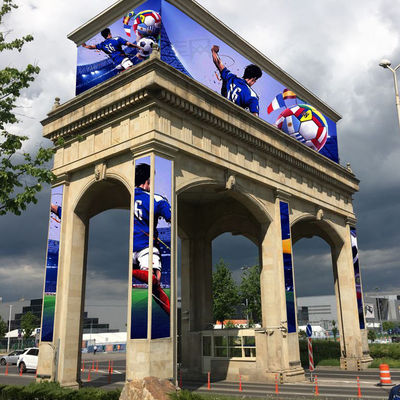 P6 màn hình quảng cáo LED bảng hiệu cho hoạt hình sáng và độ sáng 6000nits