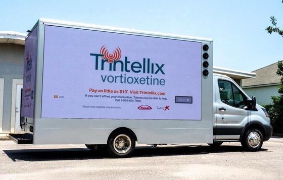 Giá tốt. 2S phương pháp lái xe ngoài trời xe tải quảng cáo di động độ nét cao ngoài trời bảng hiệu LED trực tuyến