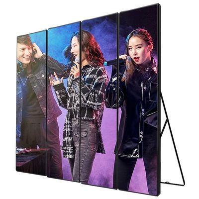 Tỷ lệ làm mới cao 3840Hz LED Poster Display Full Color Outdoor Waterproof LED Poster