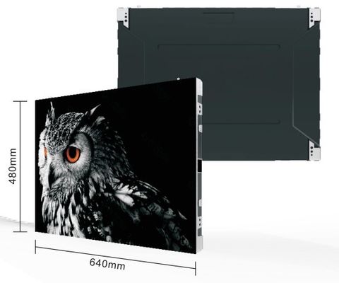 2K P1.876mm p2mm 640*480 mm Tín hiệu dịch vụ mặt trước cố định trong nhà và dự phòng nguồn