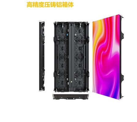 Đã sửa lỗi lắp đặt Tường video LED HD trong nhà P1.95mm 500 * 1000mm 500 * 750mm Độ phân giải cao