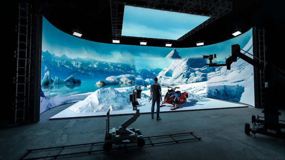Giá tốt. Hình ảnh nền XR màn hình LED P2.6 Virtual Virtual Studio màn hình LED cho trang trí sân khấu đám cưới trực tuyến