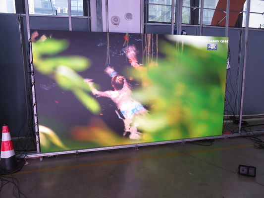 600 * 337.5mm P0.9\ P1.25 Ultra HD 2K / 4K Clarity trong màn hình LED HD