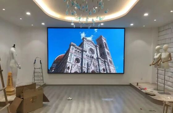 Giá tốt. Màn hình LED cố định trong nhà với độ sáng 600nits và dịch vụ mặt trước đầy đủ cho phòng hội nghị trực tuyến